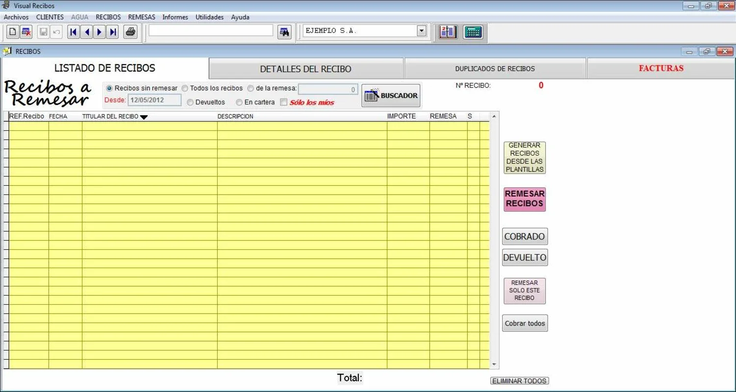 Visual Recibos® for Windows - Manage Invoices Easily