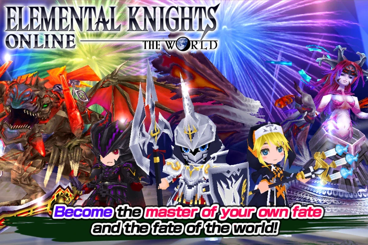 RPG Elemental Knights(3D MMO) for Android - Immerse in Anime-Style Adventure