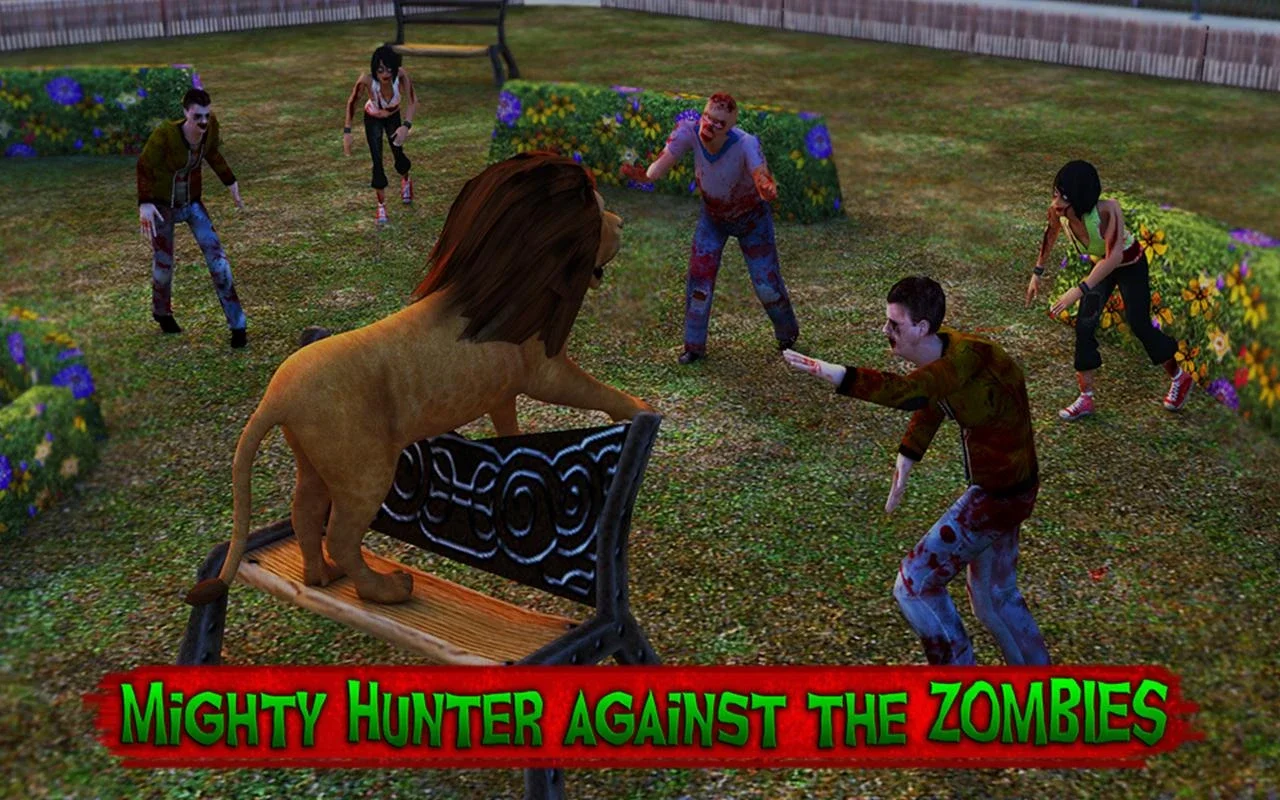 Lion Vs Zombies for Android - Save Your City from Zombies