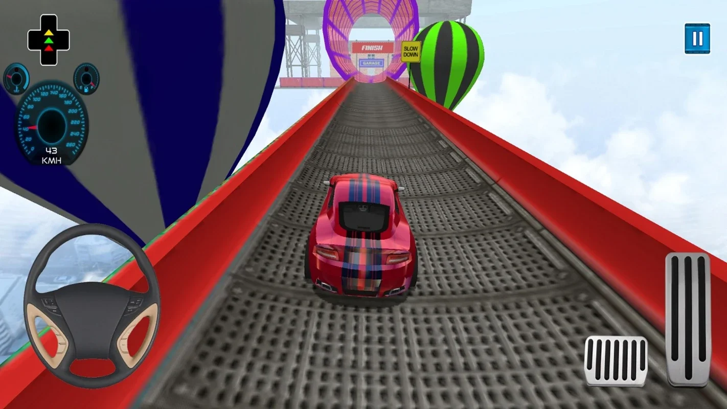 Mega Ramp Car for Android - Thrilling Stunt Racing