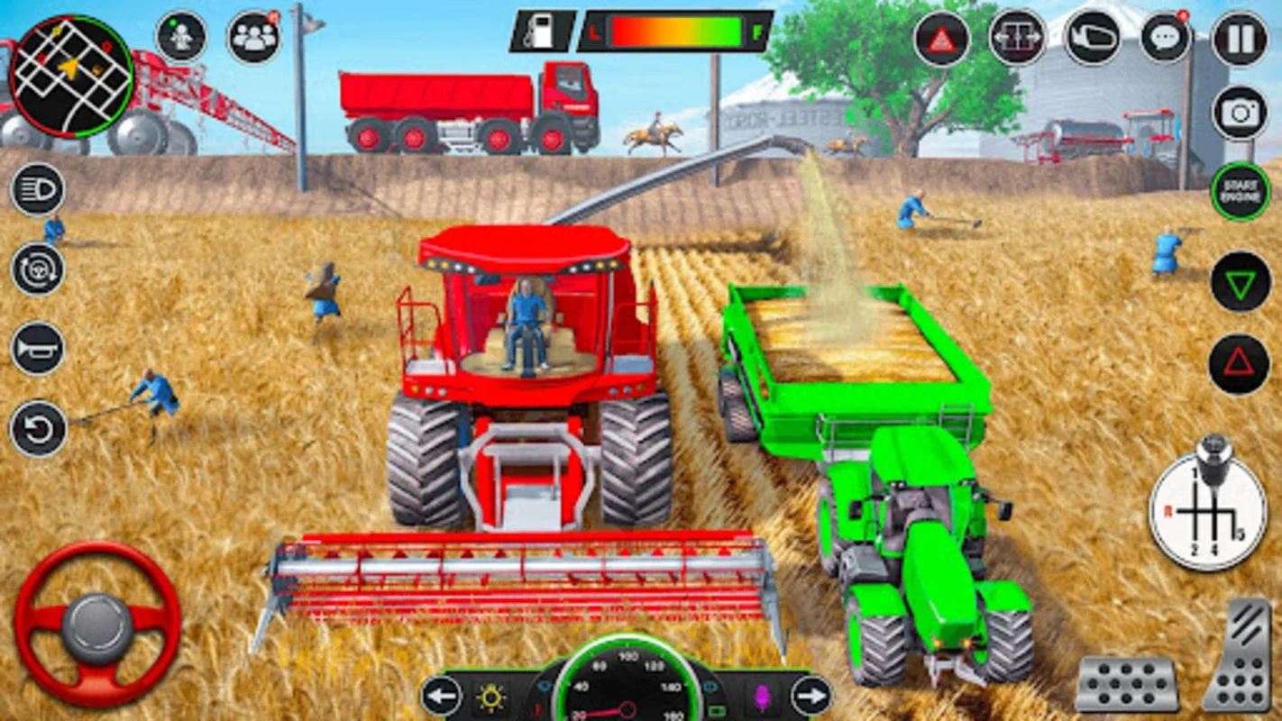 Indian Farming Tractor Game 3D on Android - No Downloading Required