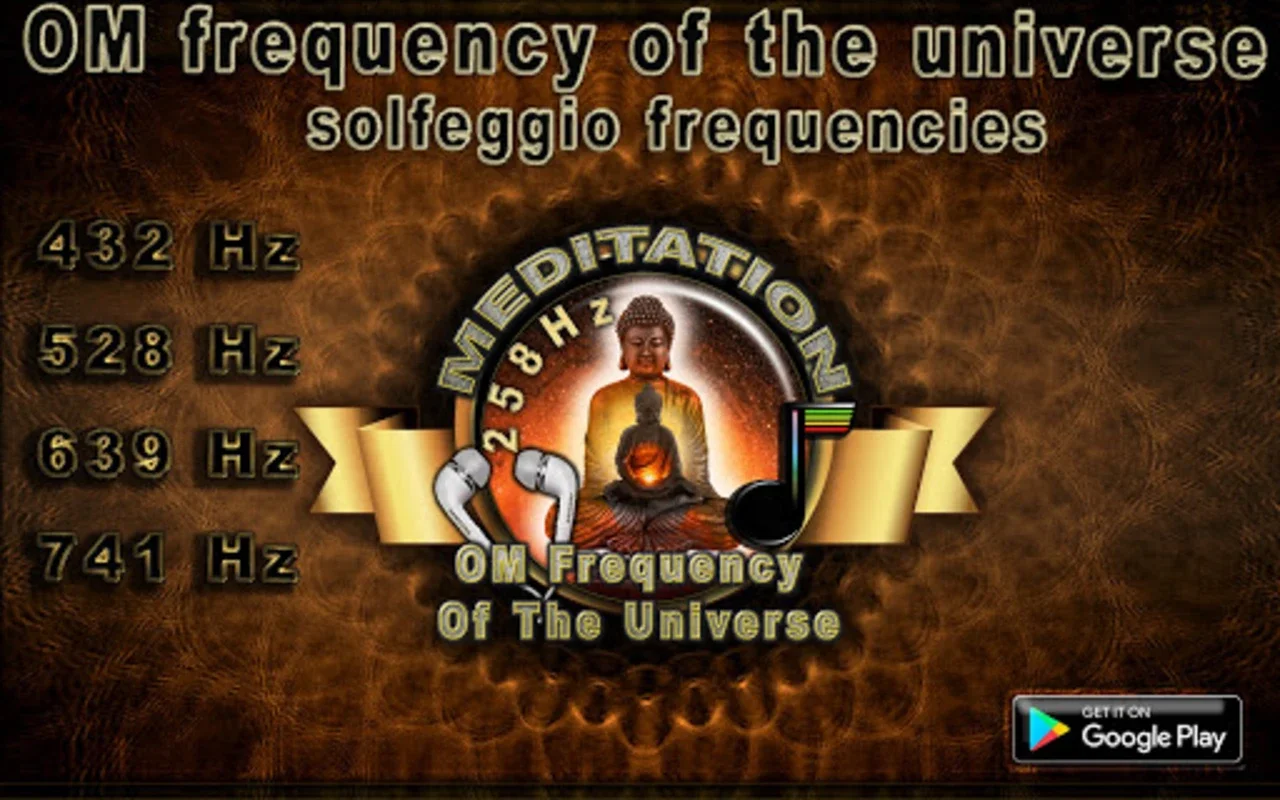 OM frequency of the universe 2 for Android - Transformative Meditation App