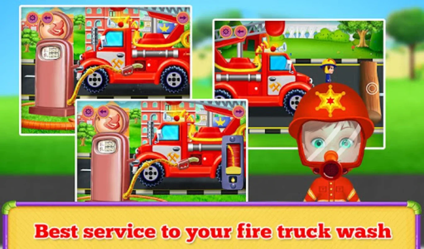 Firefighters Fire Rescue Kids for Android - Thrilling Rescue Sim