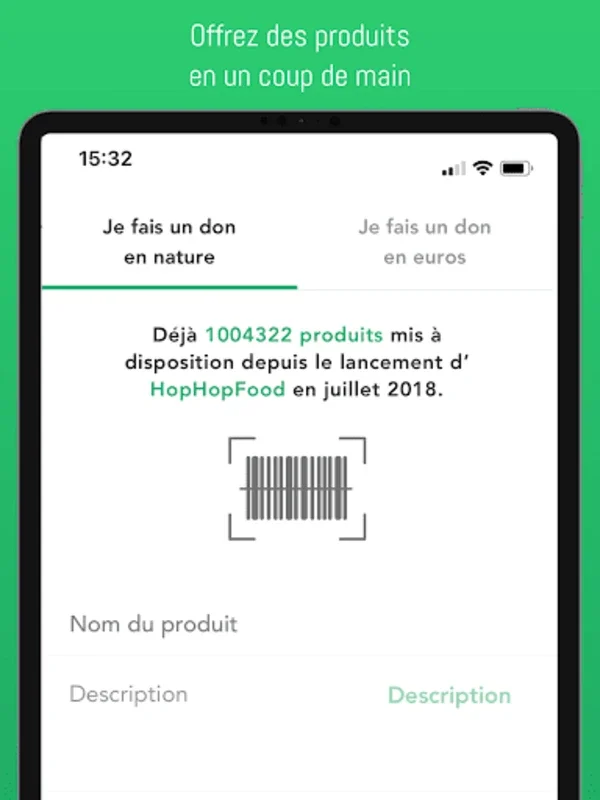 HopHopFood for Android - Facilitating Local Food Donation Exchanges