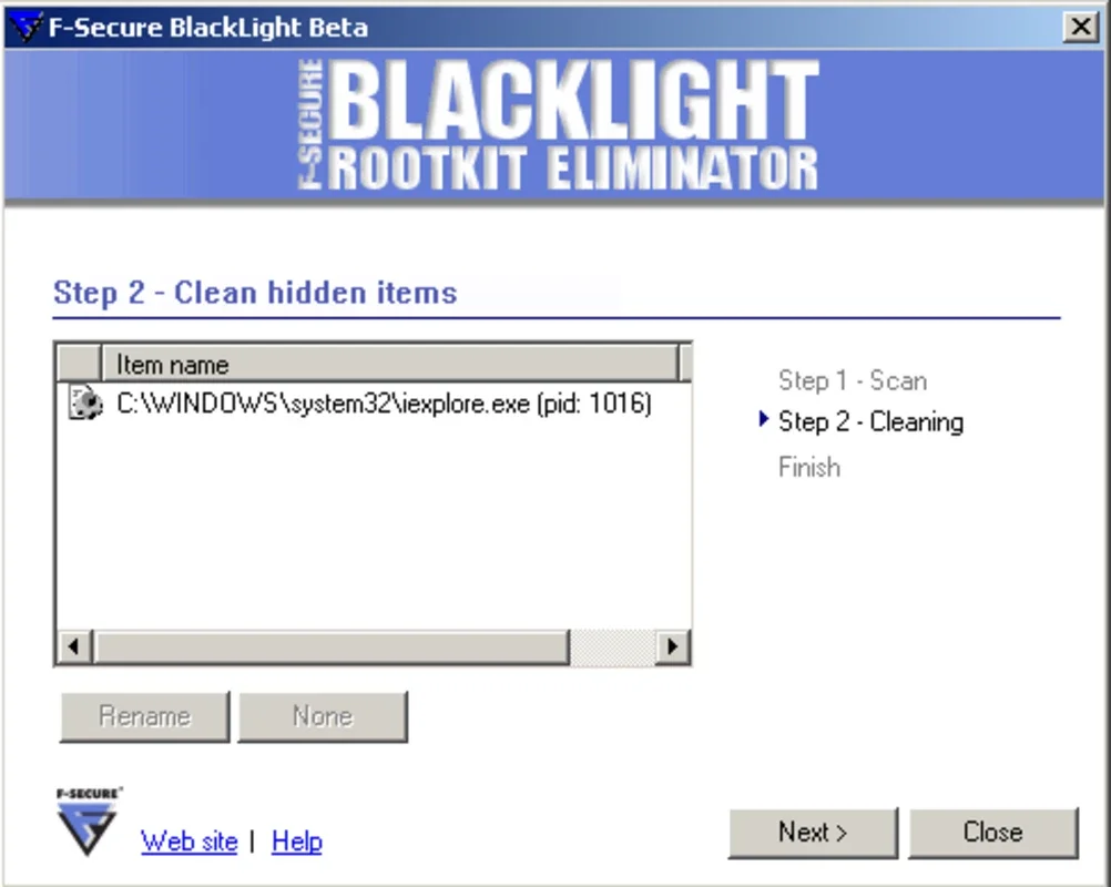 F-Secure BlackLight for Windows - Protect Your System