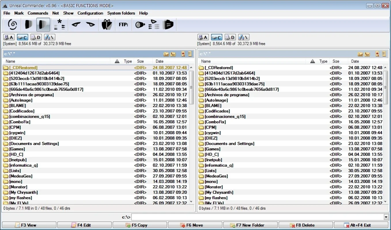 Unreal Commander for Windows: Advanced File Management