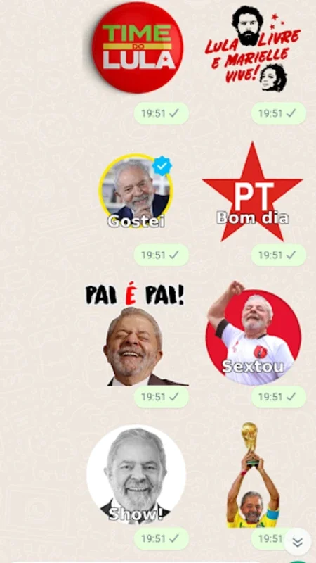 Figurinhas do Lula for Android - Enhance Chats with Lula Stickers