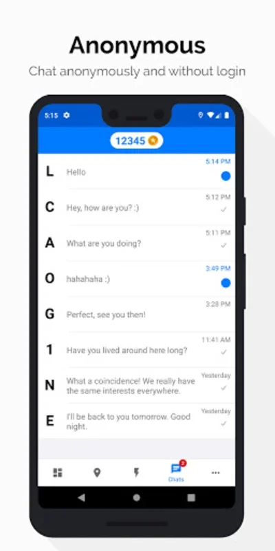 Twiq - Anonymous Chat for Android: Secure Anonymous Conversations