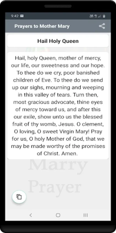 Prayers to Mother Mary on Android: A Spiritual Companion