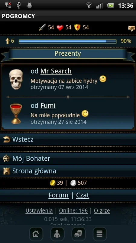 POGROMCY for Android - Strategic Online RPG