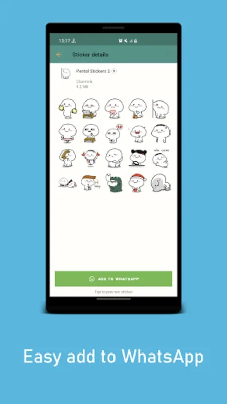 Pentol Animated WAStickerApps for Android - Enhance Chats