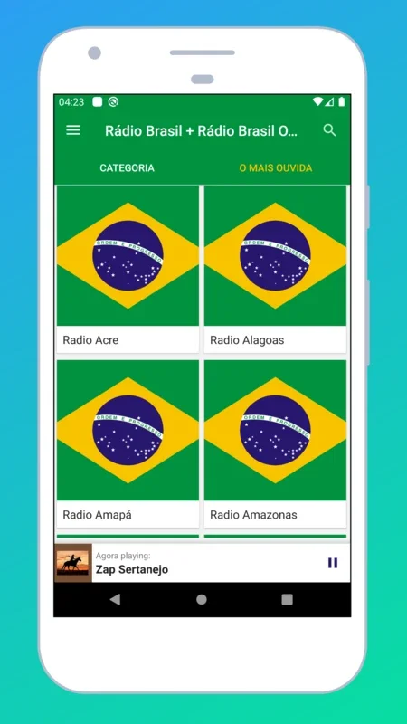 Radio Brazil + Radio Brasil FM for Android - Enjoy Live Radio