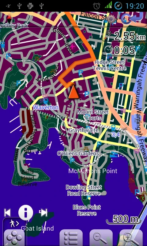 Map of Australia for Android - Offline GPS Navigator