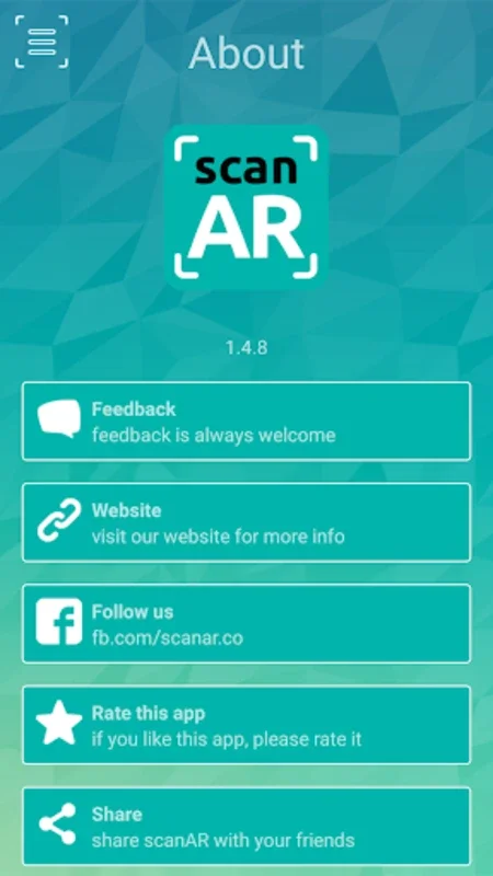 ScanAR - The Augmented Reality for Android: Unveiling Hidden Content