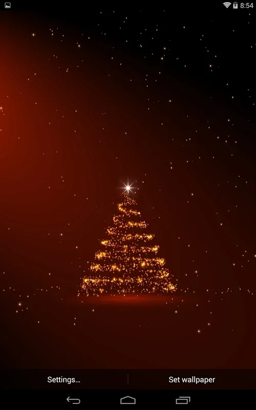 Christmas Live Wallpaper for Android - Festive Animated Background