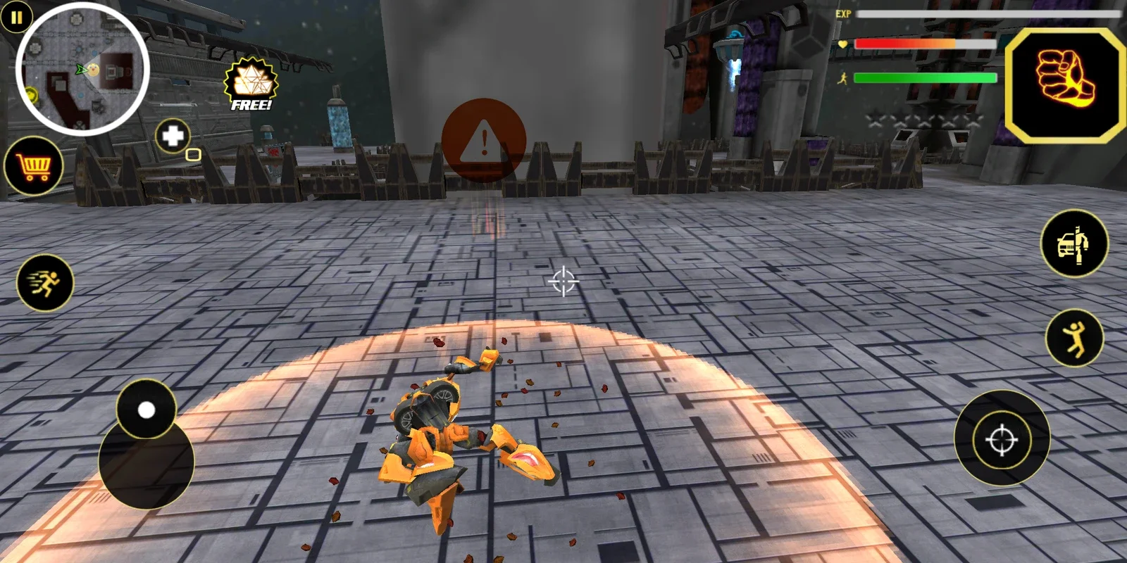 Robots City Battle for Android: Battle Crime and Save the City