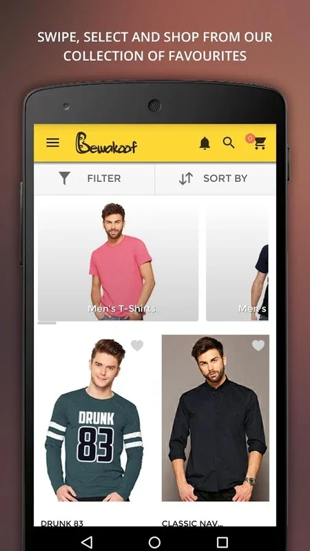 Bewakoof for Android - Shop Fashion with Exclusive Deals