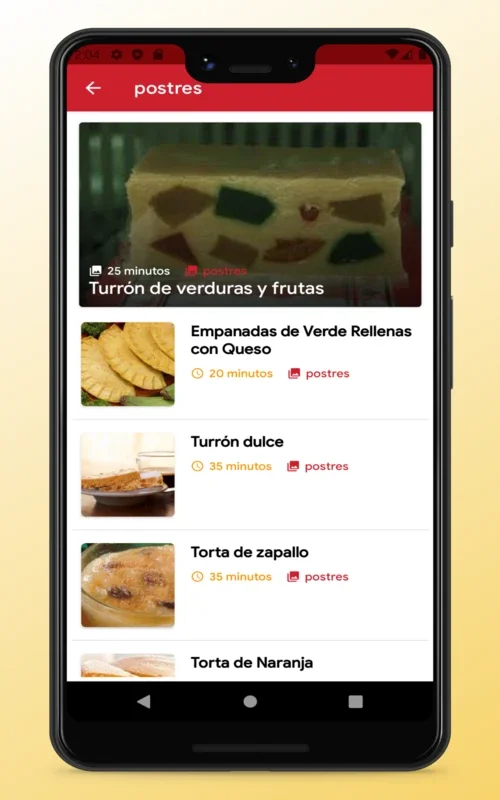 Ecuadorian Recipes - Food App for Android: Diverse Cuisine