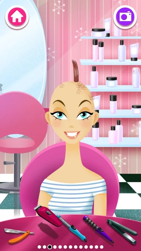 Girls Hair Salon for Android: Fun Hair Styling App