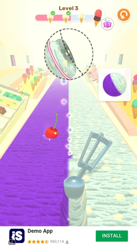 Ice Cream run! for Android - Create Delicious Ice Cream Cones