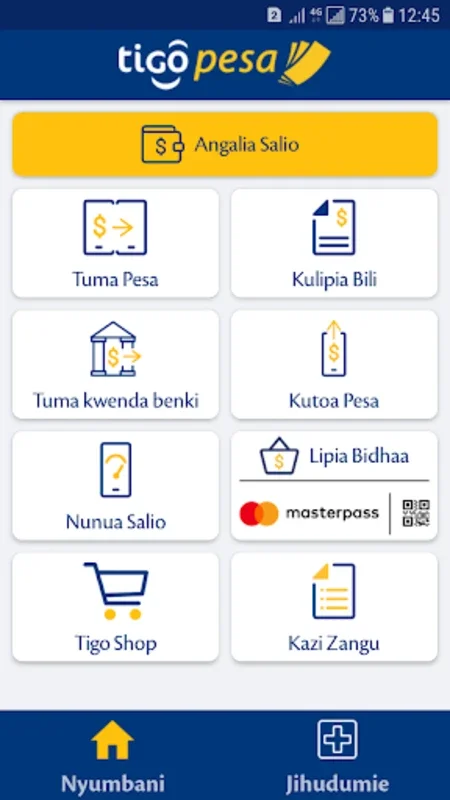 Tigo Pesa for Android - Manage Finances Seamlessly