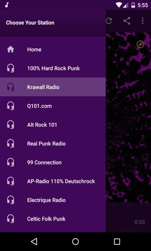 Punk Music Radio Full for Android - Immerse in Punk