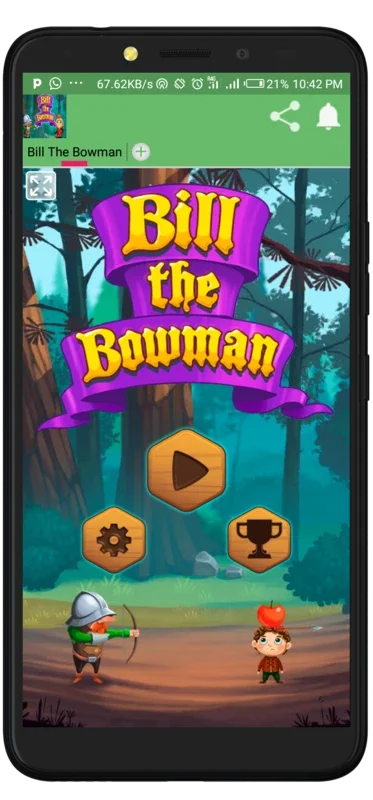 Bill The Bowman for Android: Master Bow Shooting Skills