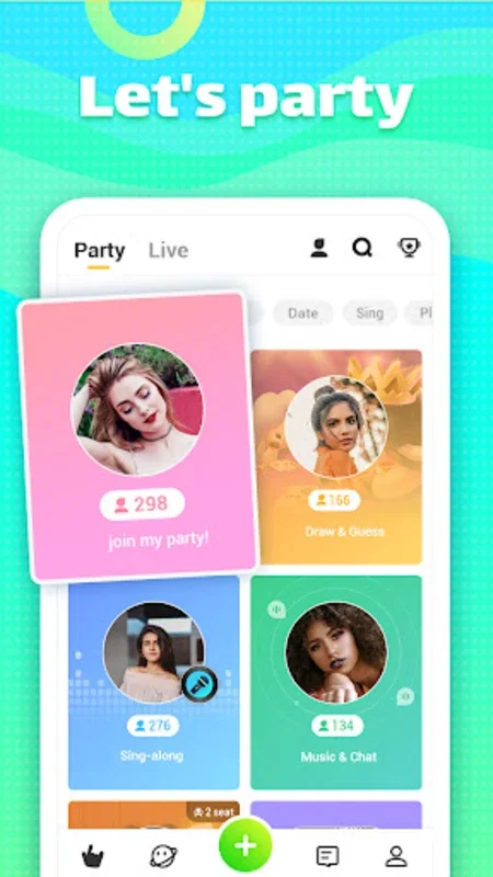 Qwick live for Android - Connect and Entertain