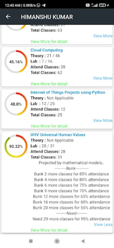 Attendie for Android - Simplify Academic Management