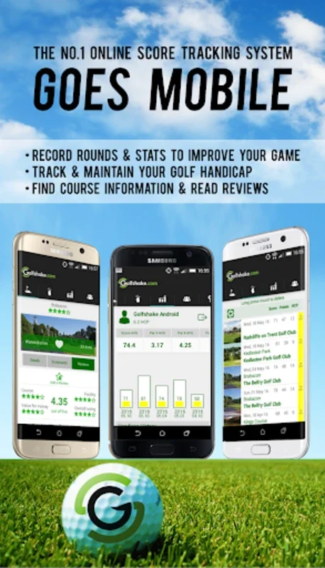 Golfshake Score+Stats Tracker for Android: Enhance Your Game