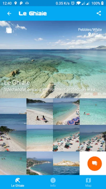 Beaches in Elba for Android - Explore Elba's Shores