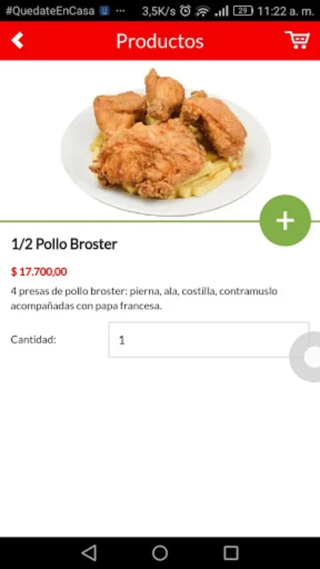 Míster Pollo for Android - Delicious Southwestern Colombian Cuisine