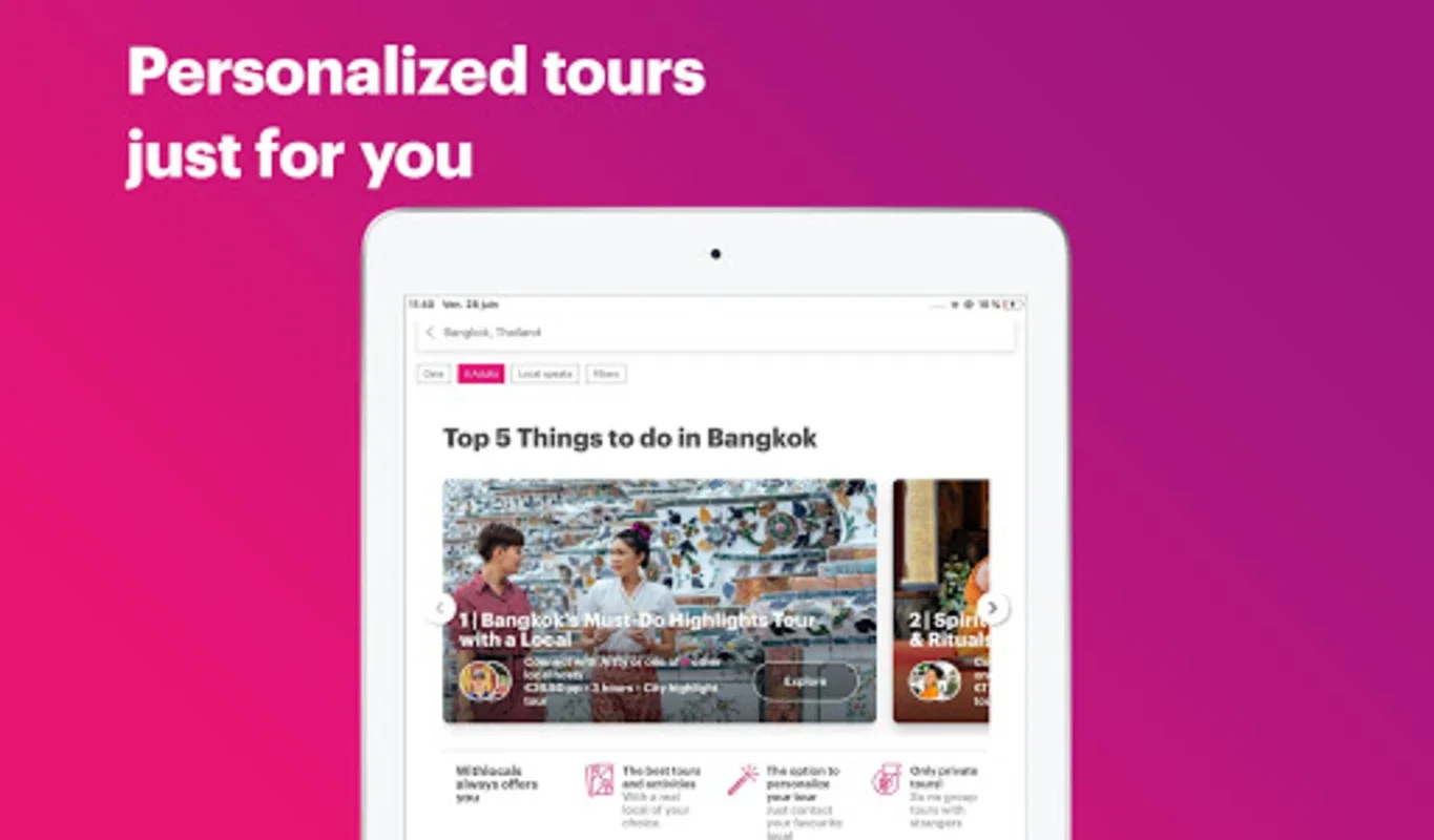 Withlocals - Personal Tours & for Android: Authentic City Explorations