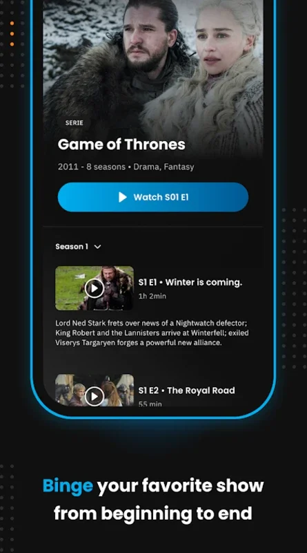 DGO for Android: Stream Movies, Series, and Live TV