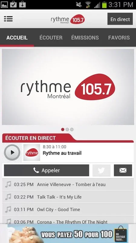 Cogeco Radio for Android - Enjoy Québec's Radio on the Go