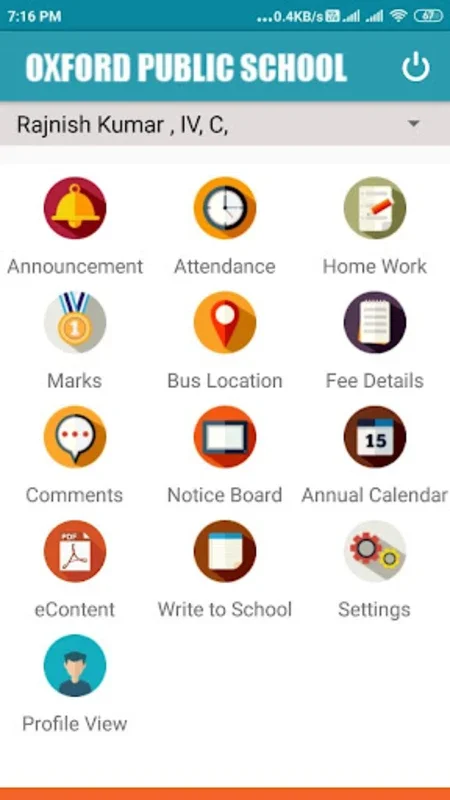 Oxford Public School Jamui for Android - Interactive Learning App