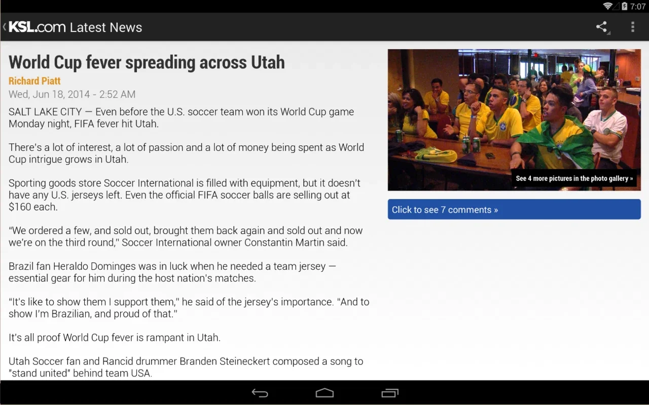 KSL for Android: Utah's Premier News App