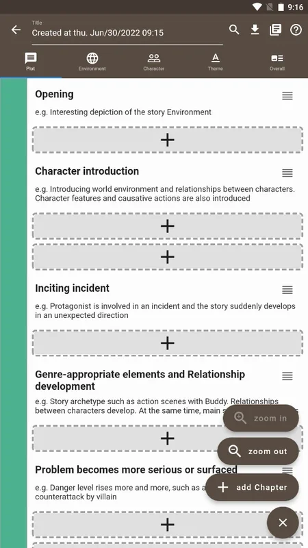 Story Plotter for Android: Ideal for Writers on the Go