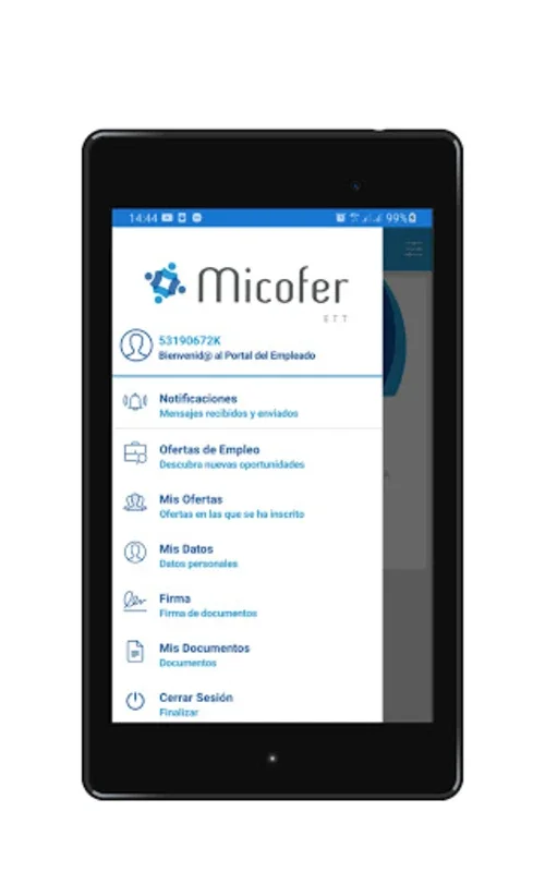 Micofer APP for Android - Streamlined Job Search