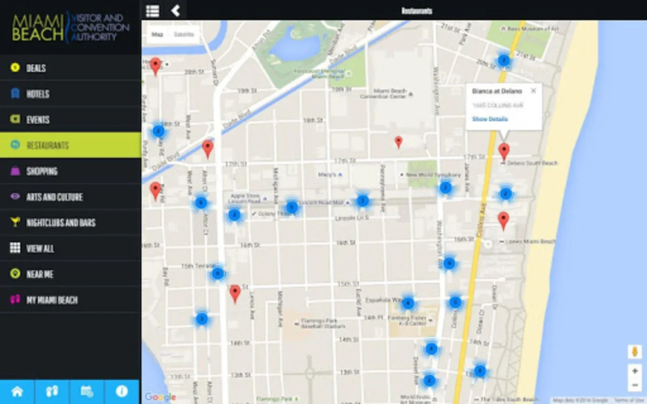 Miami Beach Information for Android - Explore the City