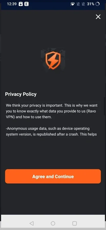 Ravo VPN for Android: Secure and Anonymous Browsing