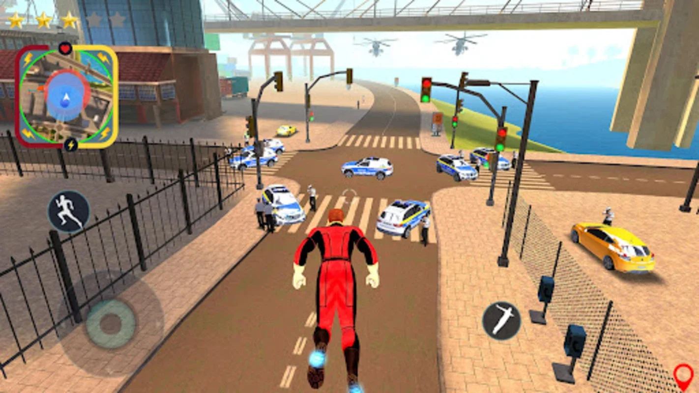 Lightning Vanguard City Battle for Android: Superhero Action