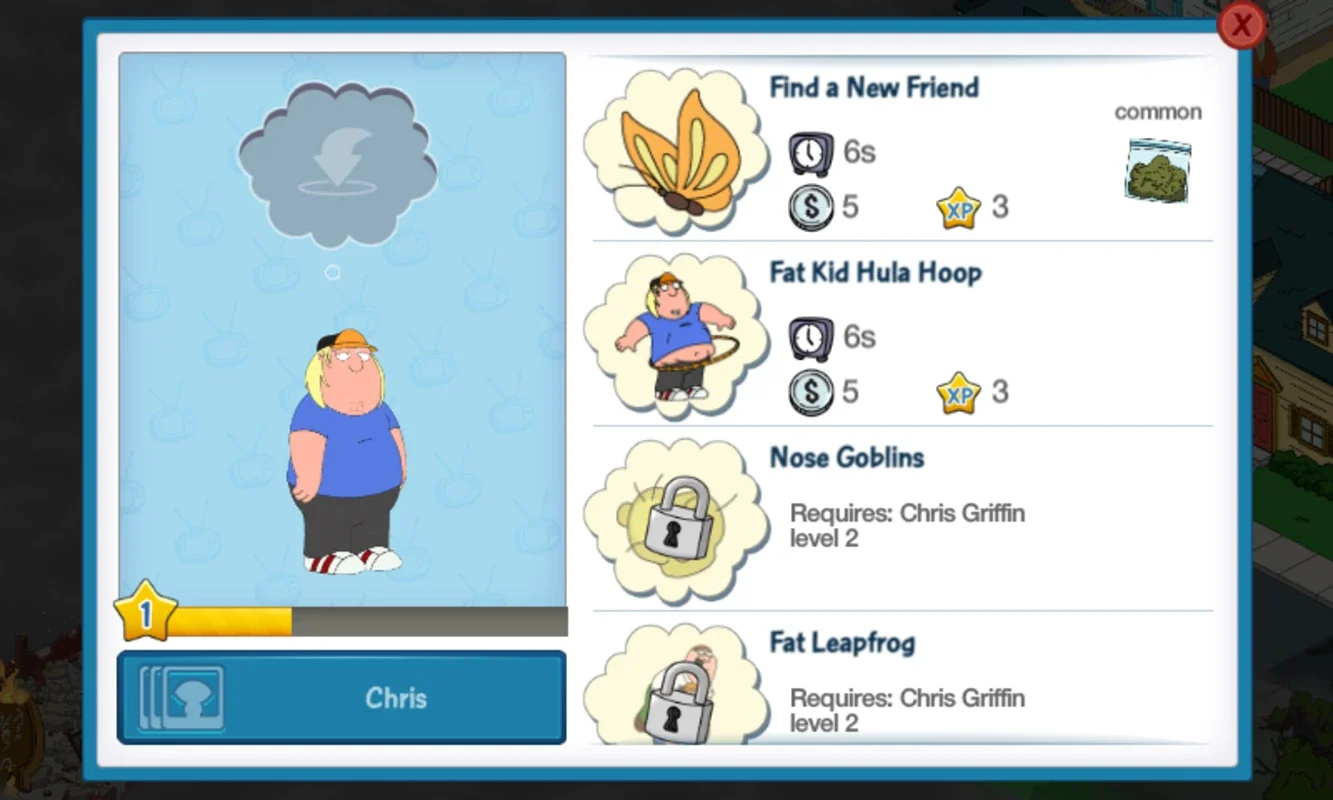 Family Guy: The Quest for Stuff for Android - Engaging Social Game