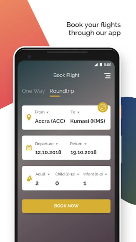 PassionAir for Android: Seamless Flight Booking