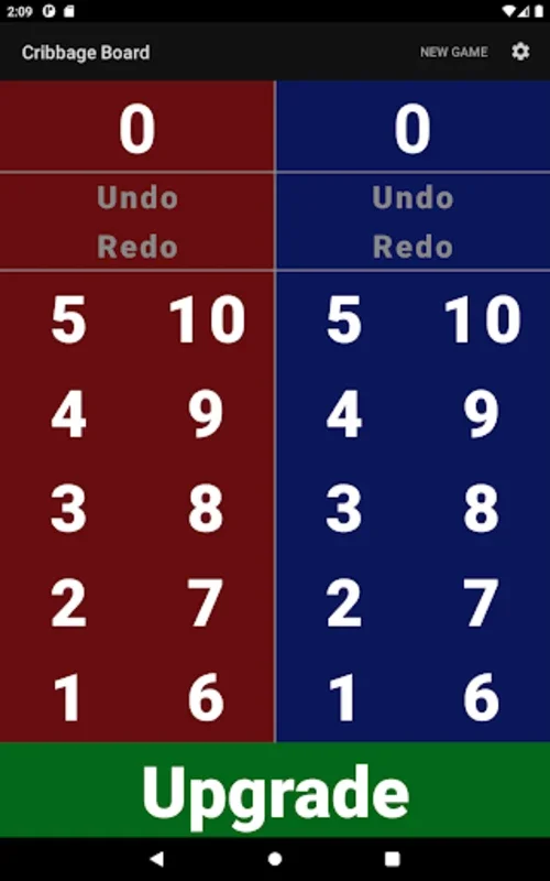 Cribbage Board for Android: Streamlined Scorekeeping