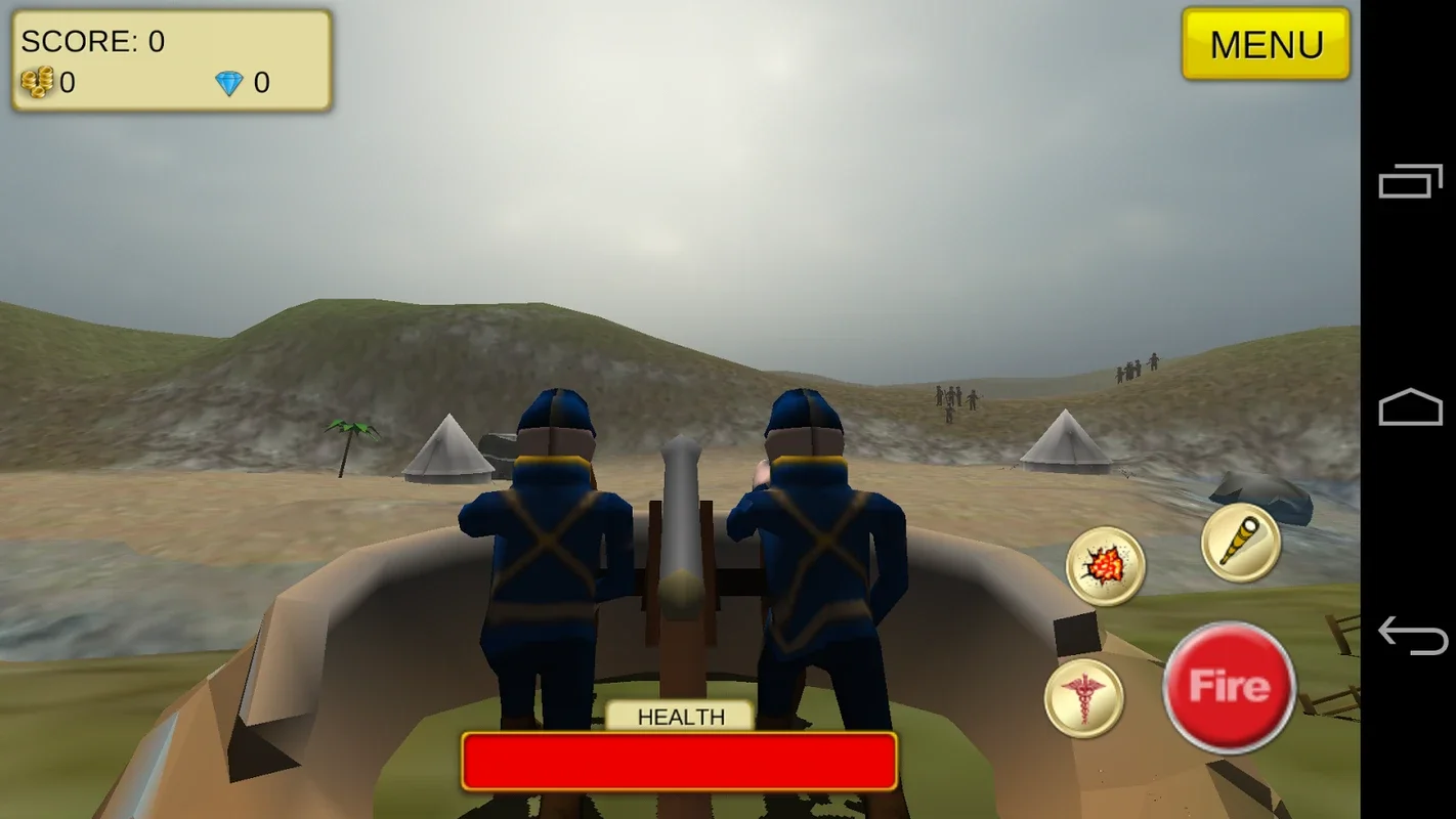 Cannon Shooter : US Civil War for Android - Immersive Civil War Experience