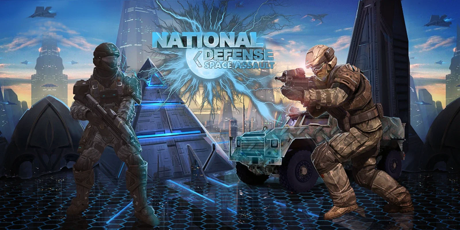 National Defense Space Assault for Android - Exciting Space Battles