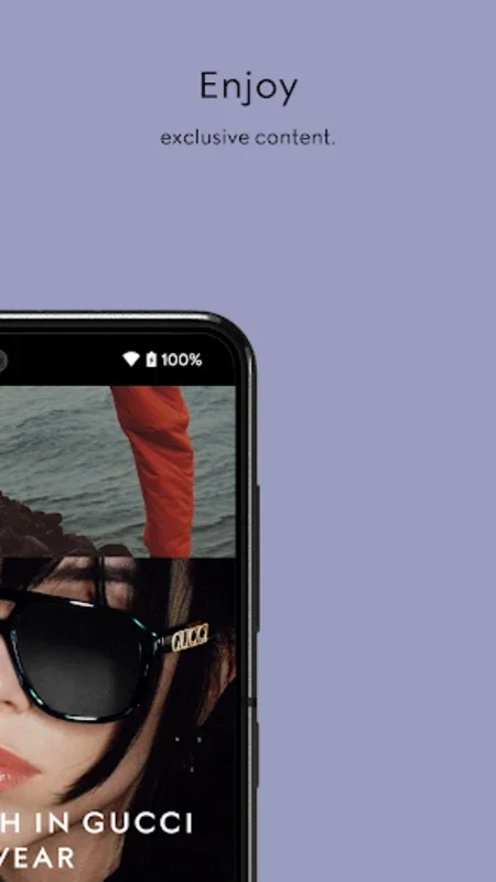 Gucci for Android - Luxury Fashion App with AR & Authenticity