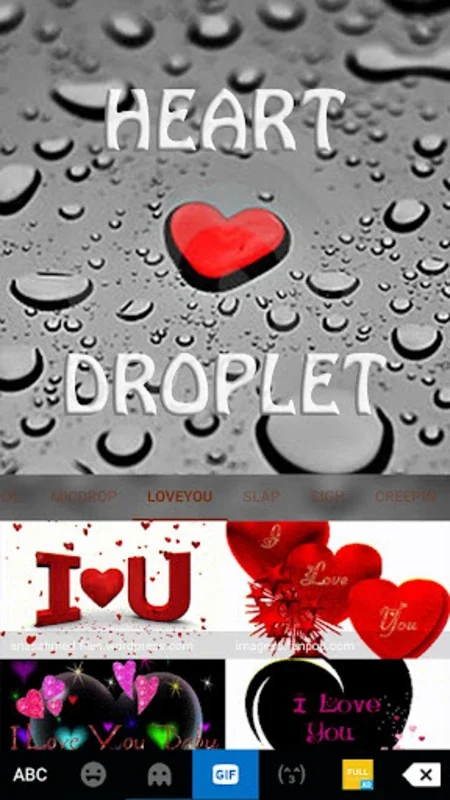 HeartDroplet Theme for Android - Download the APK from AppHuts