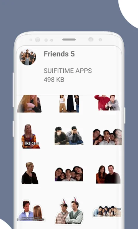 Friends Sticker for Android: Spice Up Your WhatsApp Chats